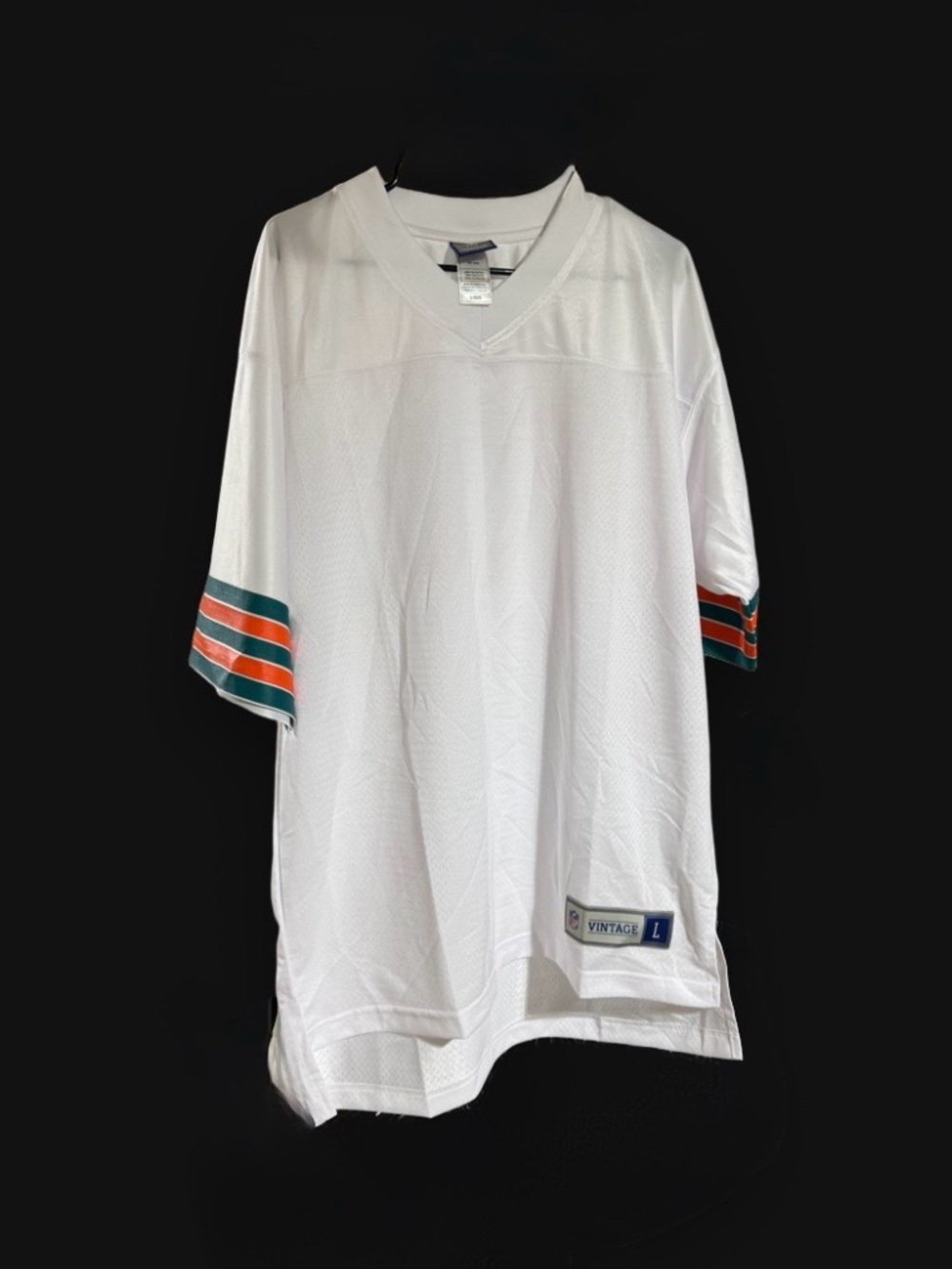 NWT Vintage Miami Dolphins NFL Pro Line Blank Jersey Men's Large $100 MSRP